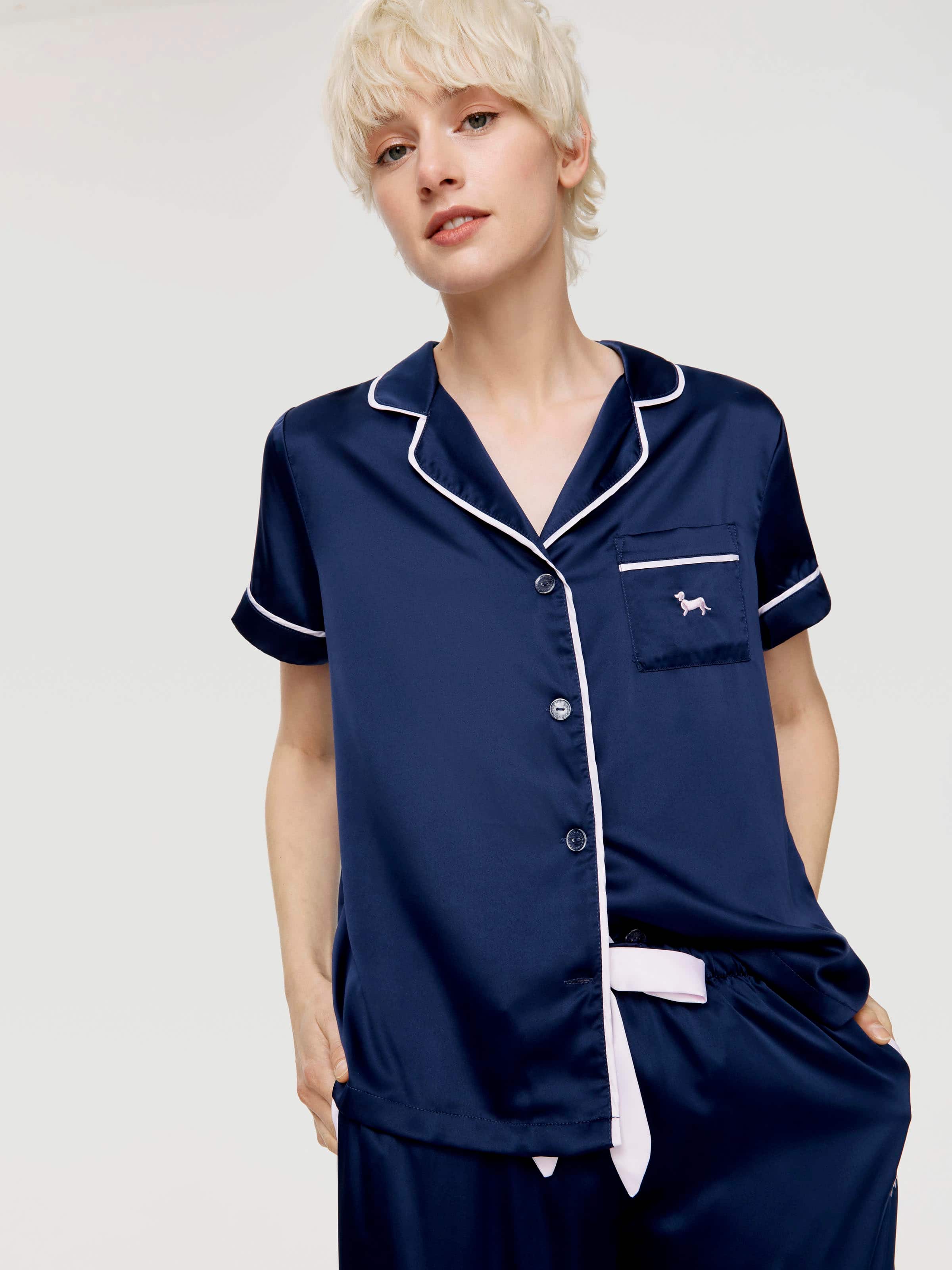 Tux Luxe Satin Short Sleeve Shirt