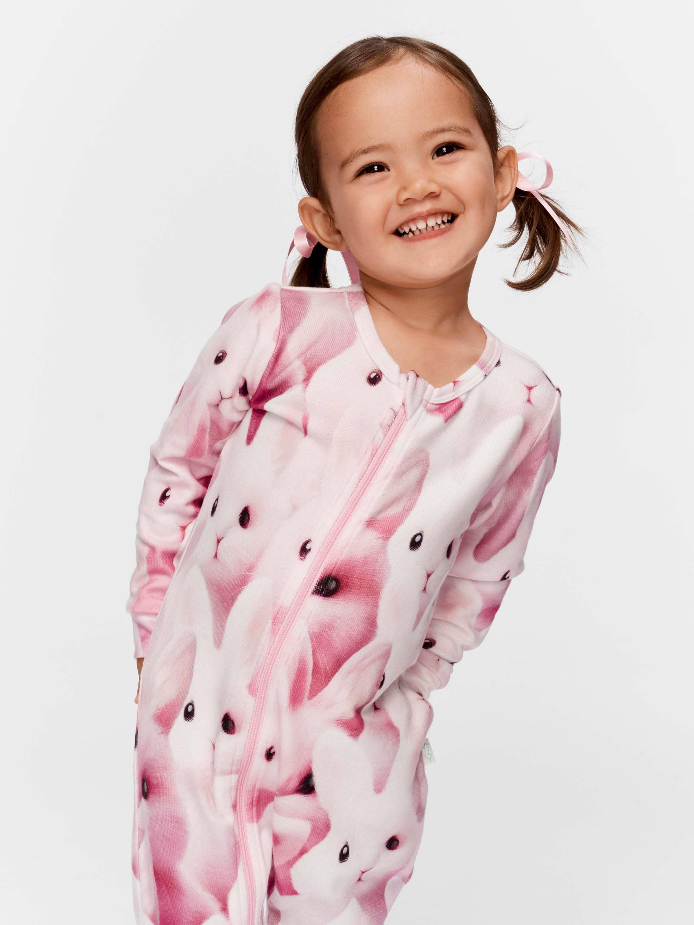 Baby Soft Bunnies Plush Onesie