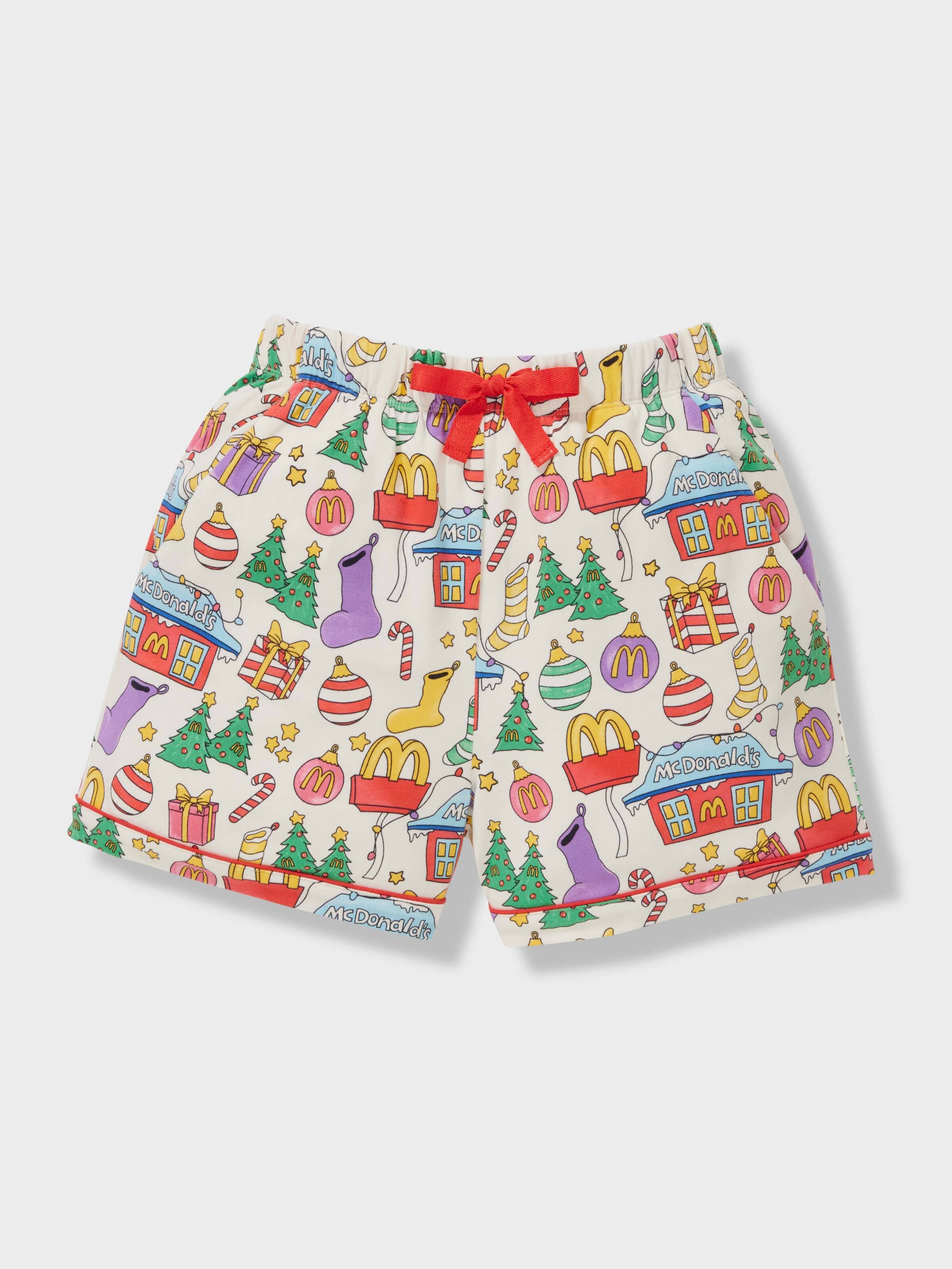 Kids Maccas Classic Shortie Pj Set