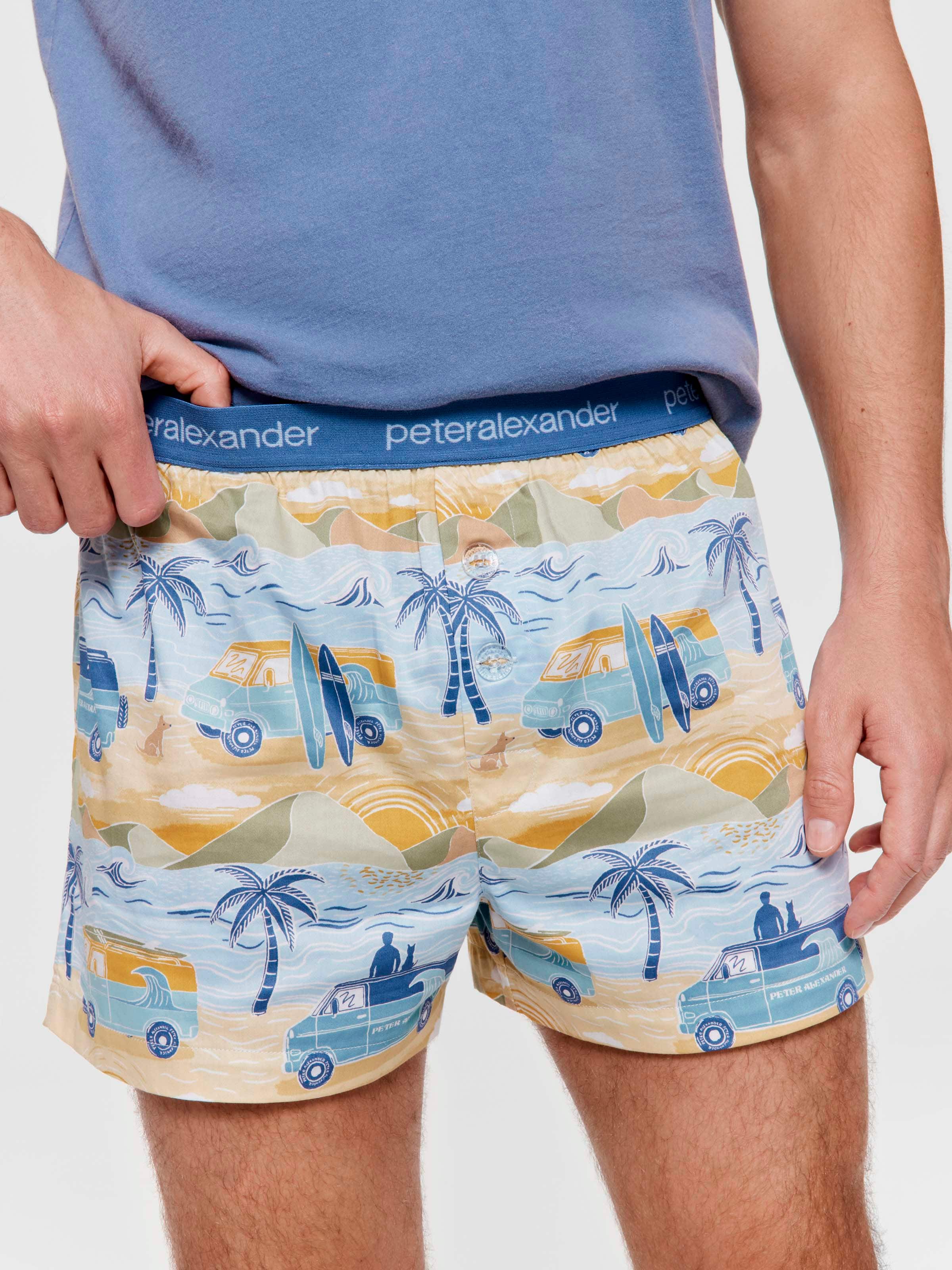 Surf Van 100% Cotton Boxer Short